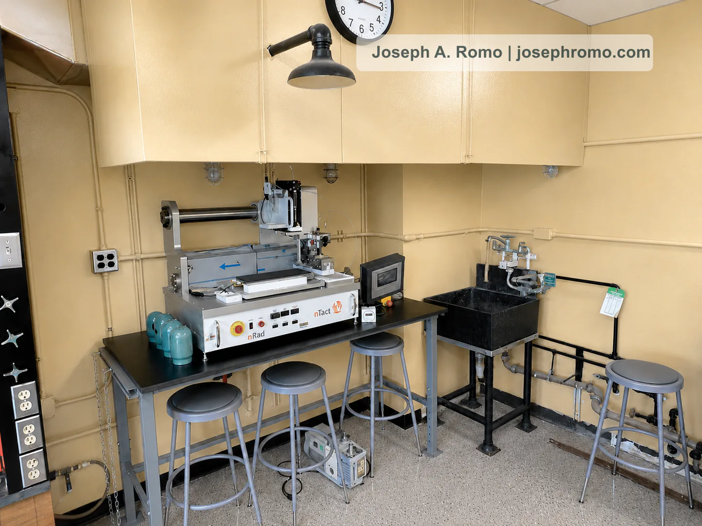Completed research instrumentation facility