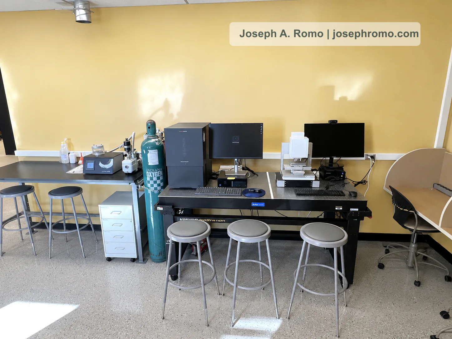 Completed research instrumentation facility